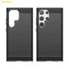 AMORUS For Samsung Galaxy S24 Ultra Case Carbon Fiber Texture Brushed Protective Phone Cover