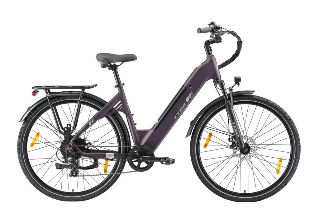 TTGO C3 SE Elektrofahrrad Erwachsene - 250W Hocheffizienter Bürstenloser Motor 36V 18Ah Akku Ideal für Stadtfahrten & Freizeittouren