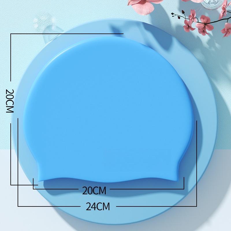 Bonnet de Bain en Silicone Adulte Étanche Bonnet de Bain Vente en Gros Augmenter Sans Contrôle de la Tête