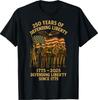 Patriotic USA Army Us Military Parade 250th Anniversary 2026 T-Shirt