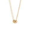 Double Chain Necklace Greca 1022781 1a00620 3j000