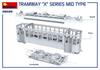Miniart Scale X Series Tramway Plastic Model MA38026 1/35 Mid-Type