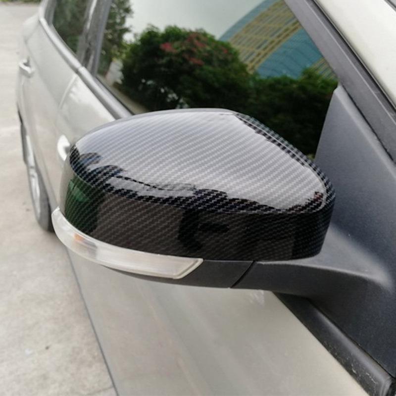 Vhodný kryt zpětného zrcátka pro 08-14 Ford Mondeo MK4 - Vzor karbonových vláken
