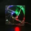 12cm USB LED Transparent Bunte Licht Lüfter PC Computer CPU Lüfter