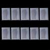 10-50PC Clear Magnet Photoes Holders Acrylic Refrigerator Magnetic Display Frames Office DIY Insert Photo Picture Storage Holder