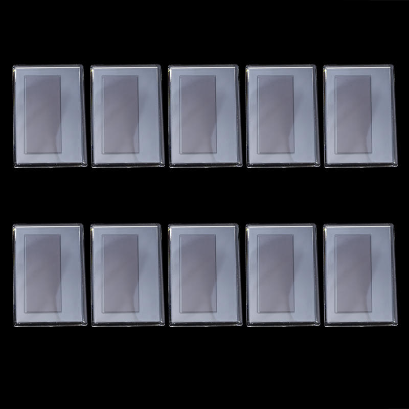 10-50PC Clear Magnet Photoes Holders Acrylic Refrigerator Magnetic Display Frames Office DIY Insert Photo Picture Storage Holder