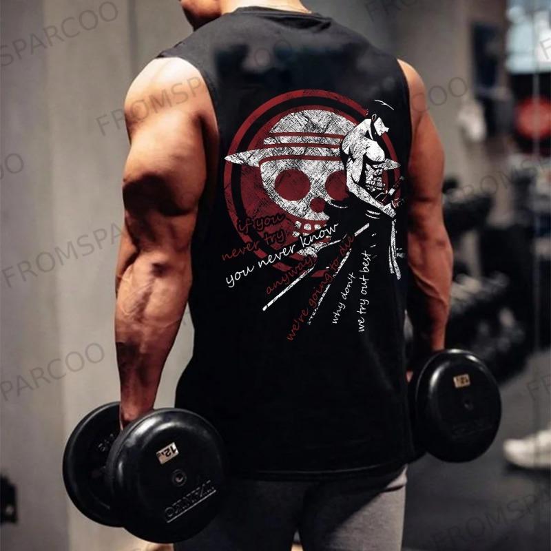 Trendy Bull Graphic Tank Tops For Men Summer Fashion Streetwear 3D Printed Gym Vest Cool Breathable Oversized Sports Tees Tops