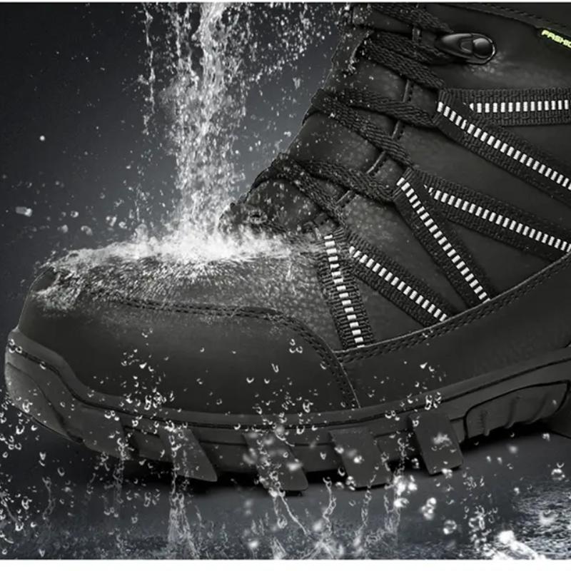 Men’s Winter Boots Waterproof Hiking Boots Military Tactical Boots Durable Combat Army Boots High Warm Snow Boots