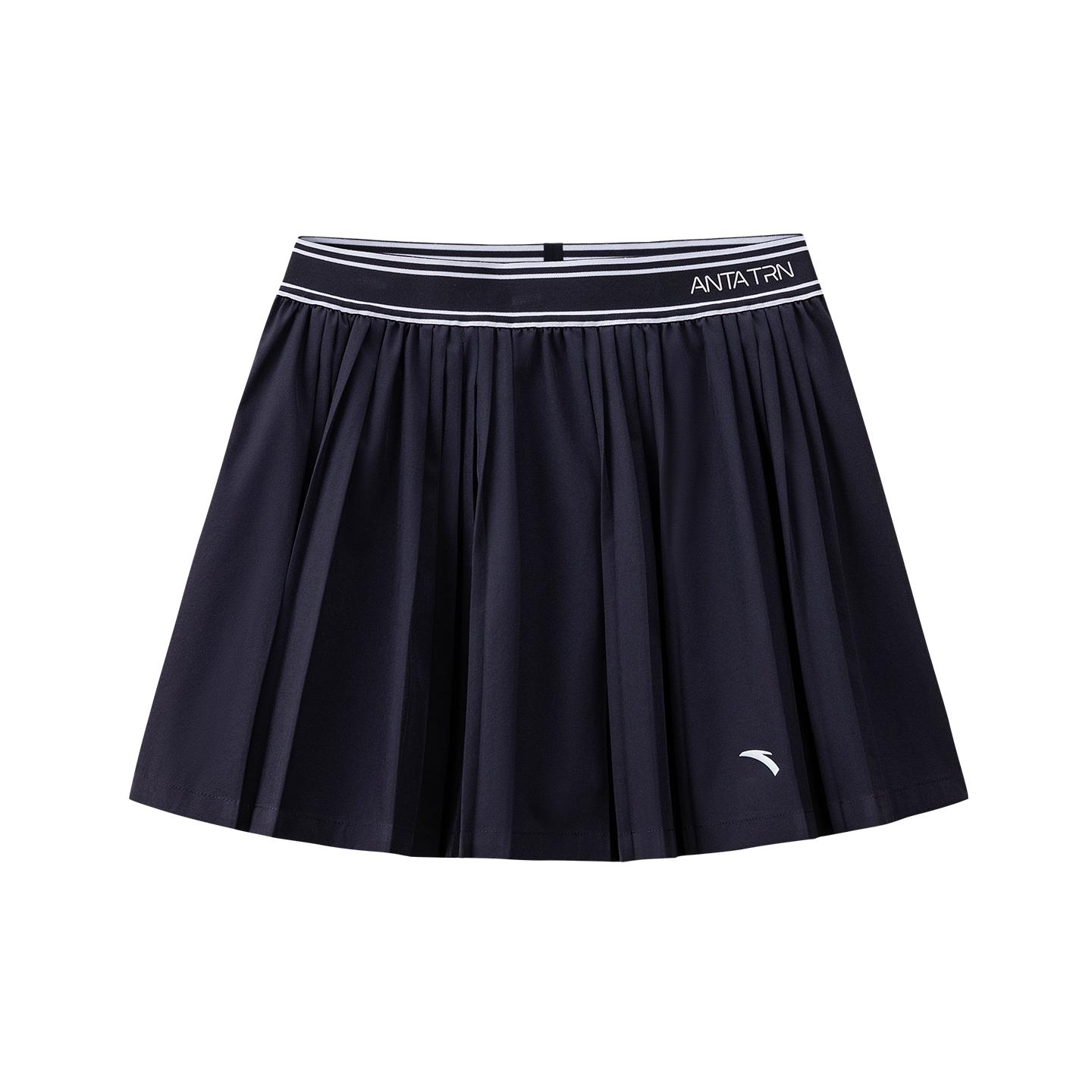 Anta Training Series Woven Summer Casual Skirt Women skirts Legendary-Blue 962627205-1 XS