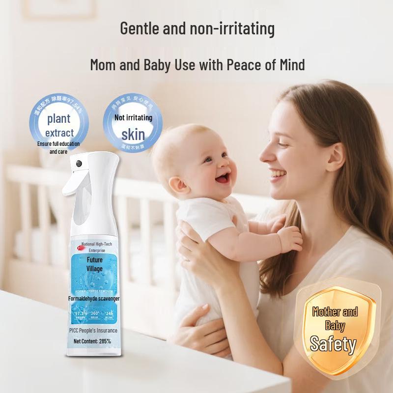 Formaldehyde Odor Remover Spray for Homes & Cars