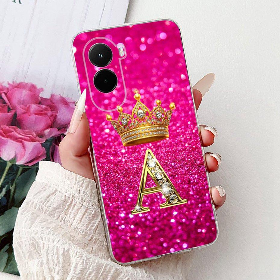 Fashion Letter Phone Case For Xiaomi Poco M7 Plus / Poco M7 4G Soft Silicone TPU Cases For PocoM7 4G M7Plus Back Covers Bumpers