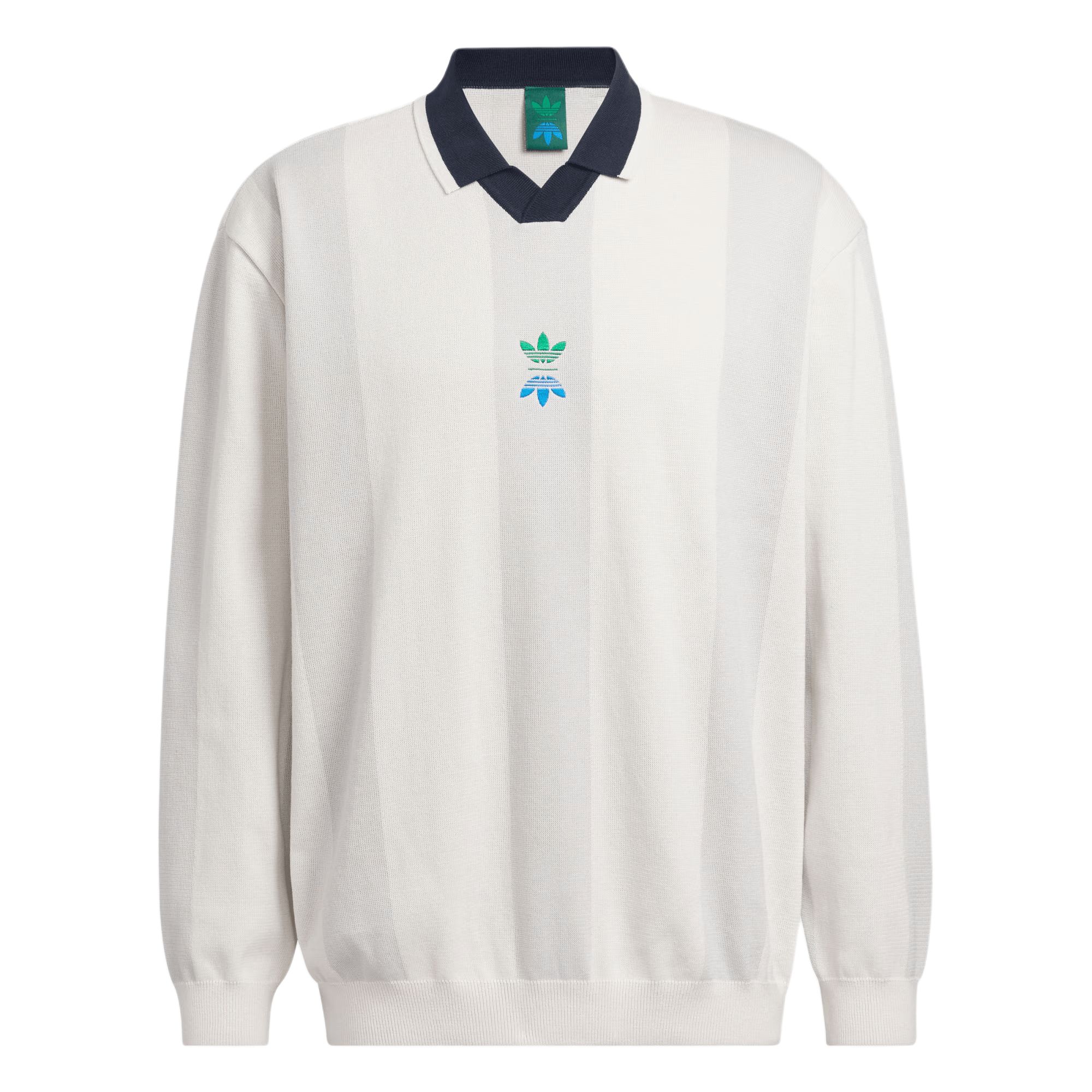 

adidas Originals Rolling Links Long Sleeve Polo Shirt Chalk White IW6659 2XL