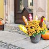 Thanksgiving Turkey Flowerpot Decoration Plug-in Garden Decoration