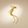 Stainless Steel Tassel Ear Bone Clip for Women,Gold Color Fake Piercing C-shaped Cartilage Ear Clip,Ear Cuff Jewellery Gift
