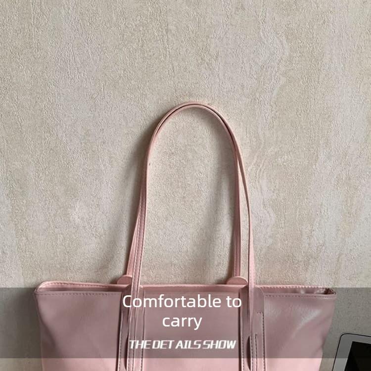 Borsa a tote di grande capacità borsa a spalla da donna