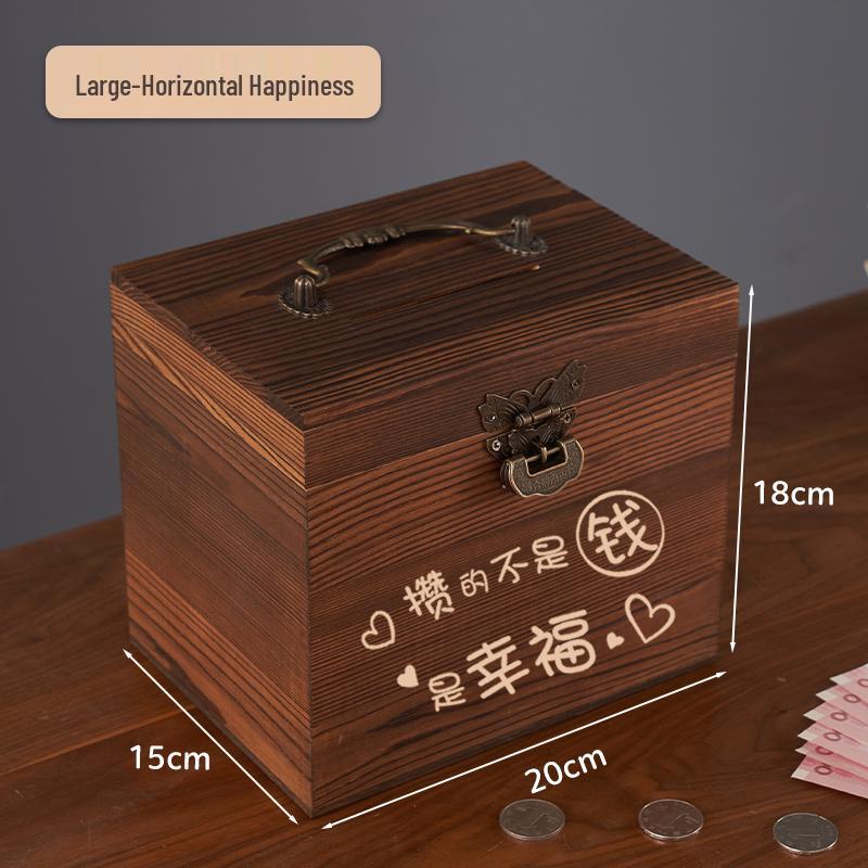 2025 Piggy Bank Model for Kids: Secure Savings Box, In-Only Money Storage for Boys and Girls, Trendy Adult Design.