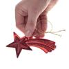 Christmas Baubles Bauble For Christmas Tree Christmas Decorations Pendants Stars 4pcs