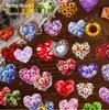Herzblumen Retro Sticker-Set - 6 Stile zur DIY-Journal-Dekoration
