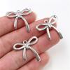 Fashion Antique Silver Plated Five-Pointed Star Heart Cute Handmade Charms Pendant:DIY for bracelet necklace