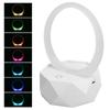 LY Y1 Mini Bluetooth Speaker with Colorful Night Light Audio Accessory Desktop Ornament(White )
