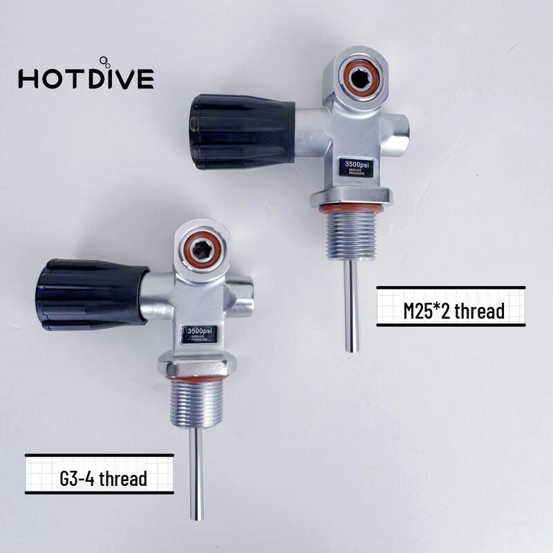 HOTDIVE DIN/YOKE Scuba Tank Valve
