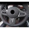 For BMW 3 4 Series G20 G42 - Carbon Fiber Look Steering Wheel Cover Trim