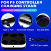 For PS5 Controller Dual Charging Base RGB Fast Charging Station for PS5 Dual Wireless Gamepad Handle Charger Stand