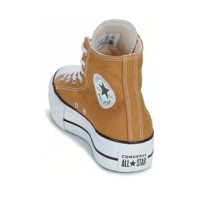 Converse Chuck Taylor All Star Breathable High Top Espadrilles Women's Yellow