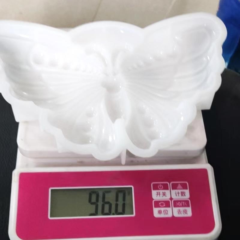 Semi-stereoscopic Butterfly-shape Wall Ornaments Drop Glue Mold Diy Wall Pendant Desktop Decoration Epoxy Silicone Mold