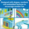 Numberblocks Rainbow Counting Bus Number Play Educational Toy 96092 Authentic
