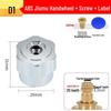 Universal Single Cold Faucet Handle & Angle Valve Set for Kitchen/Bathroom