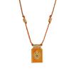 Fashion, Simple and Colorful Love Tarot Card Pendant Necklace for Women In Europe and America