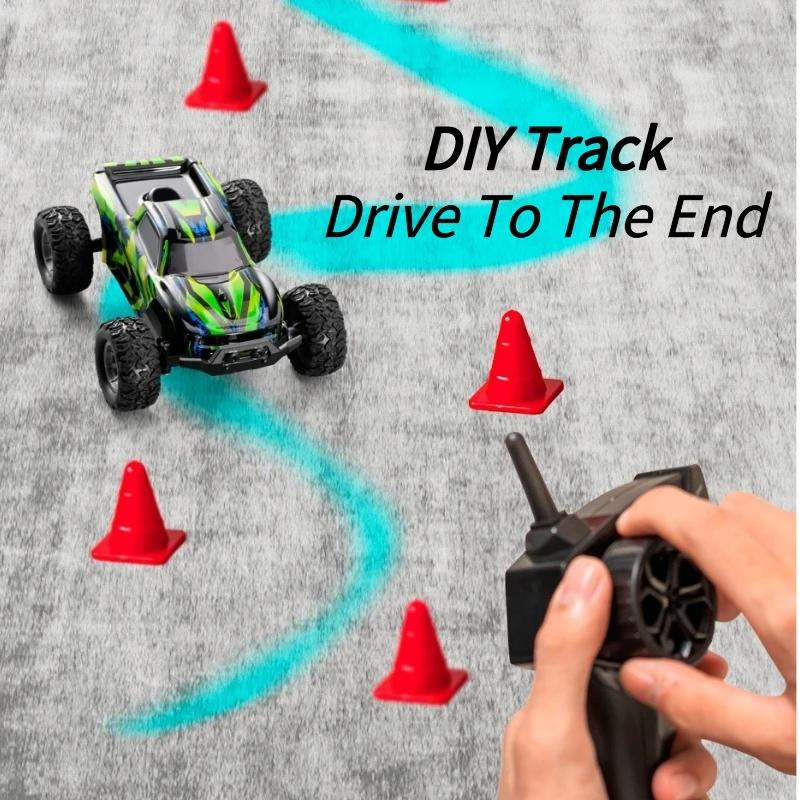 RC Car Toys for Boys Remote Control Car Wth Light RC Drift Car Off-Road Climbing Cars High-Speed Racing Vehicle Children Gift