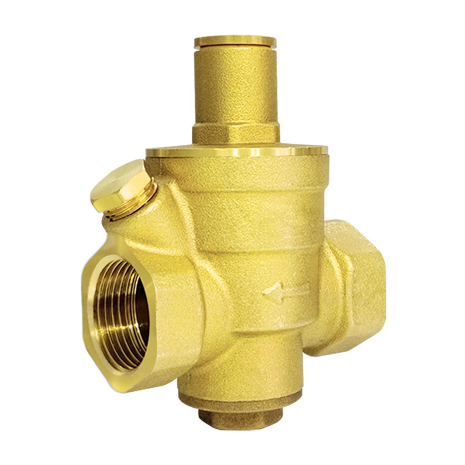 

Brass Water Pressure Reducing Regulator Valve DN15/DN20/DN25/DN32 Regulator Adjustable Relief Valve Easy to Install D