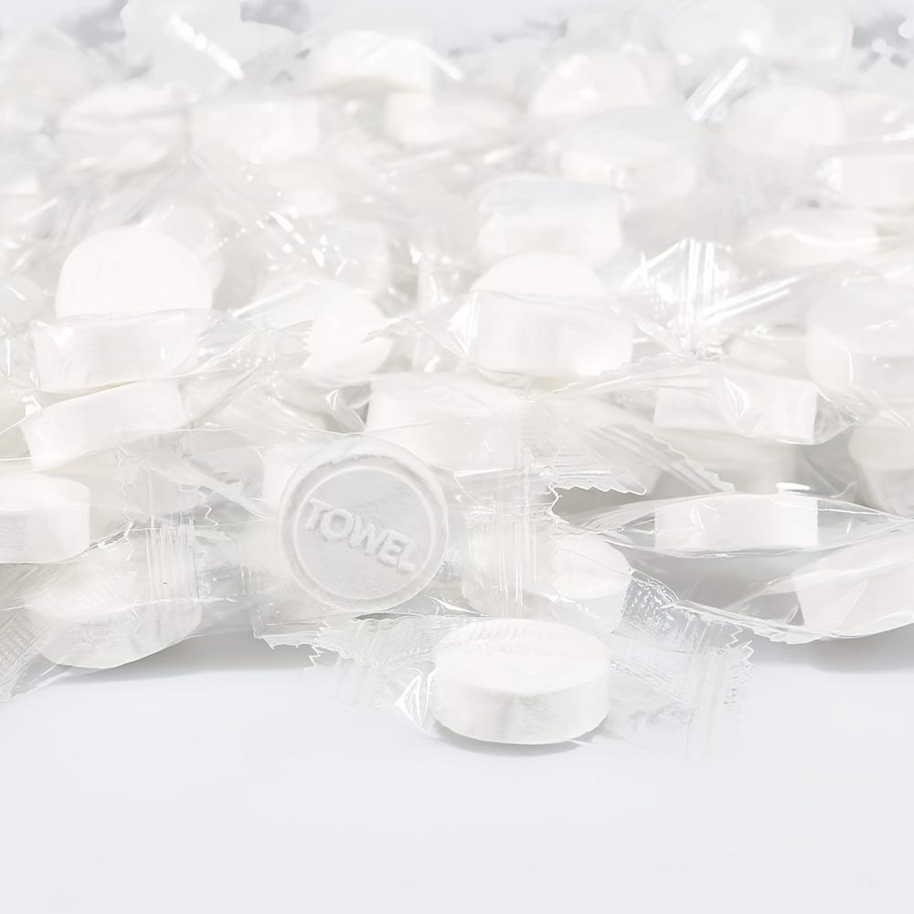 50pcs/20pcs Tablets Facial Tissue Compressed Disposable Face Towel Tablets Travel Towels Compressed Magic Towels