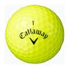 Callaway Warbird 23 Golf Balls Yellow 12 Pack 2-Piece Structure