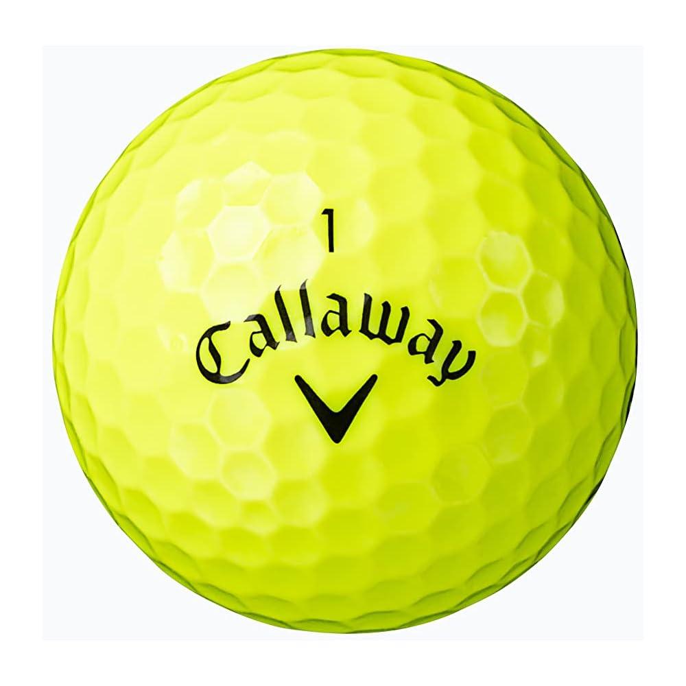 Callaway Warbird 23 Golf Balls Yellow 12 Pack 2-Piece Structure