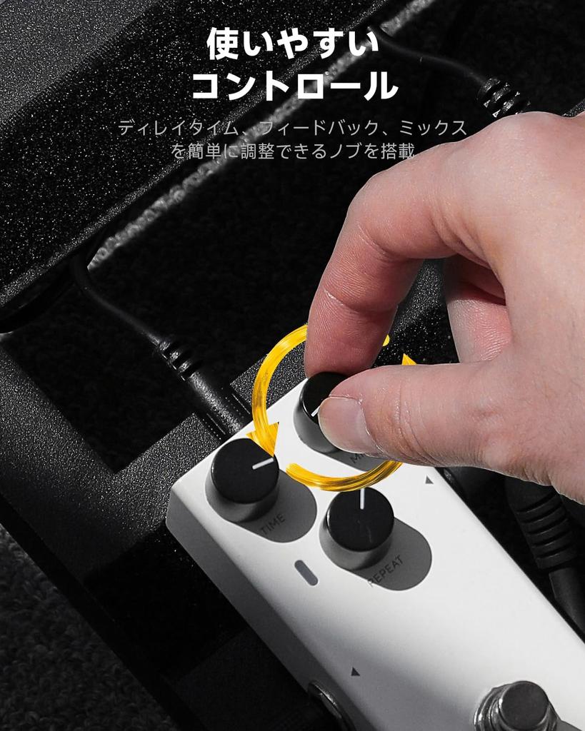 Donner EMBARK 01 Echo Delay Effector, DIY Shell, True Bypass