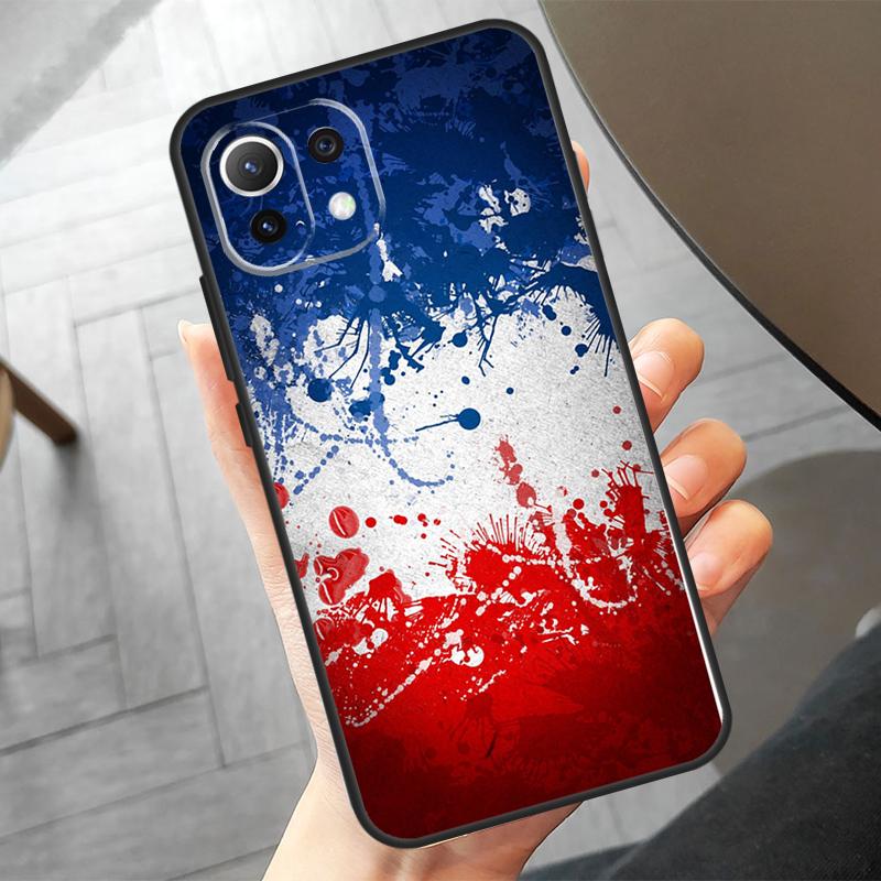 France Flag Case For Xiaomi 14T Pro 11T 12T 13T Mi 15 13 14 Ultra POCO X7 Pro X3 X5 X6 F5 F6 F7 Cover