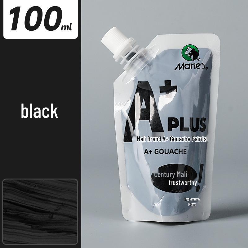 Mali 100ml Washable Gouache Paint Set for Kids - Squeeze & Refill Jelly Pack