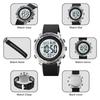 SKMEI 1996 Calendar Clock reloj hombre Japan Digital movement LED Light Watch Mens Women 5Bar Waterproof Countdown Wristwatches