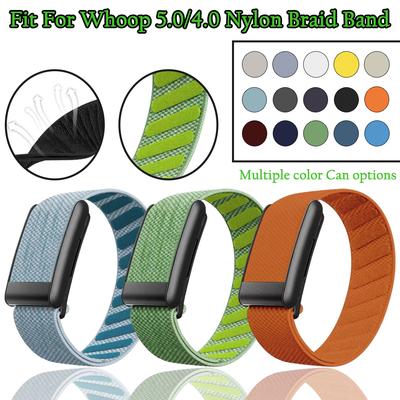 Bracelet Tressé en Nylon pour Whoop 5.0/MG Sport Remplacement Bracelet de Poignet Élastique Bracelet de Montre Élastique pour Whoop 4.0