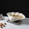 Harz-Handwerk Nachgebildete Muschel Obstschale Schreibtisch-Aufbewahrungsbehälter Schmuckschatulle Muschelschalen-Tablett Heimdekoration