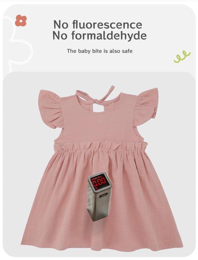 High-End Spring/Autumn Princess Dress for Girls: Elegant Little Fragrance Style