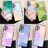 Custodia Nera Opaca Morbida Per Samsung Galaxy A53 A22 A71 A31 A51 A52 A23 A33 A32 A21s A72 A13 A11 A91 A14 Cover Funda Pittura ad Olio