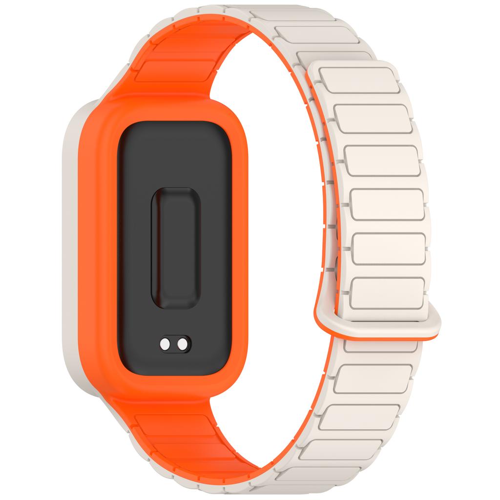 Magnetic straps for Xiaomi Redmi watch 3 Accessories Sport Silicone Rubber Bracelet pulseira correa for Xiaomi Mi band 9 active