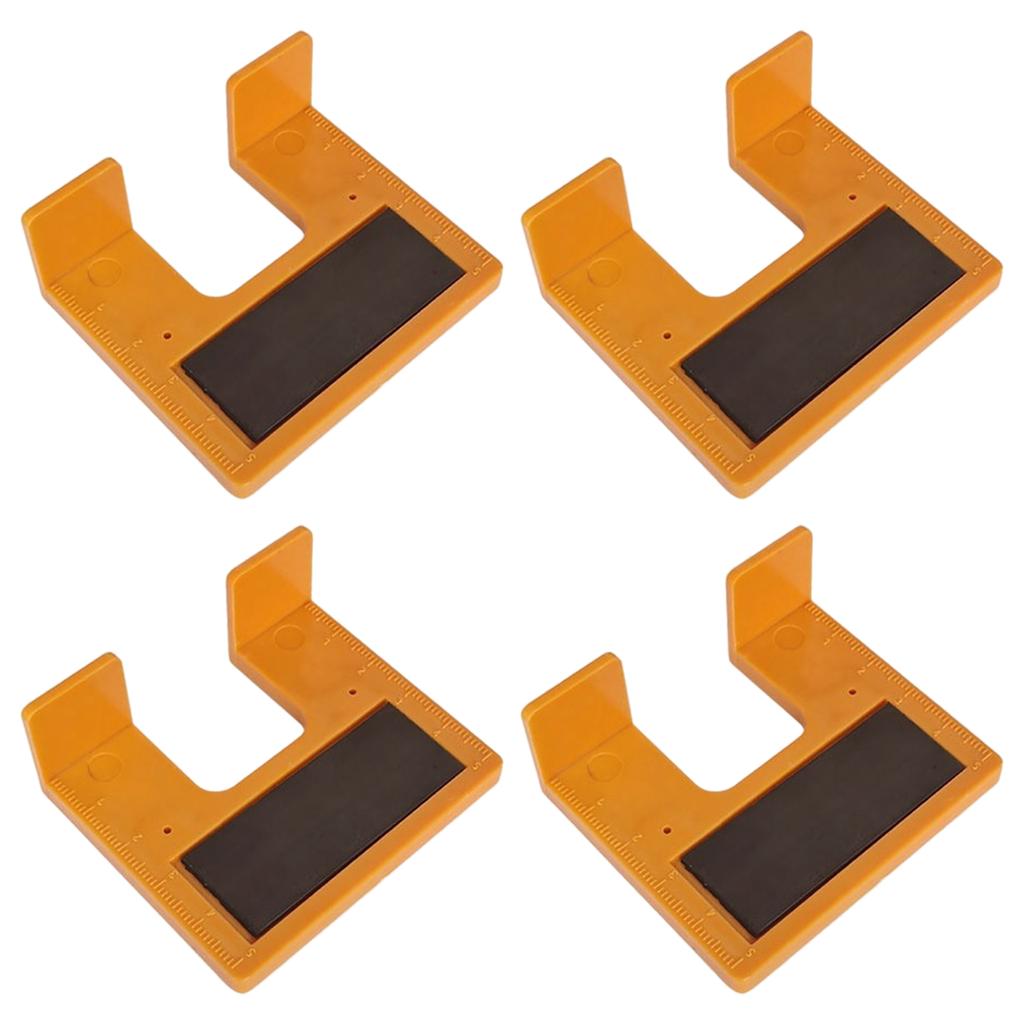 4/8pcs Carpenter Latch Quick Fix Installation Tool Magnetic Door Jamb Hinge Jig The Easy Hinge Mate for Cabinet Drawer Hardware