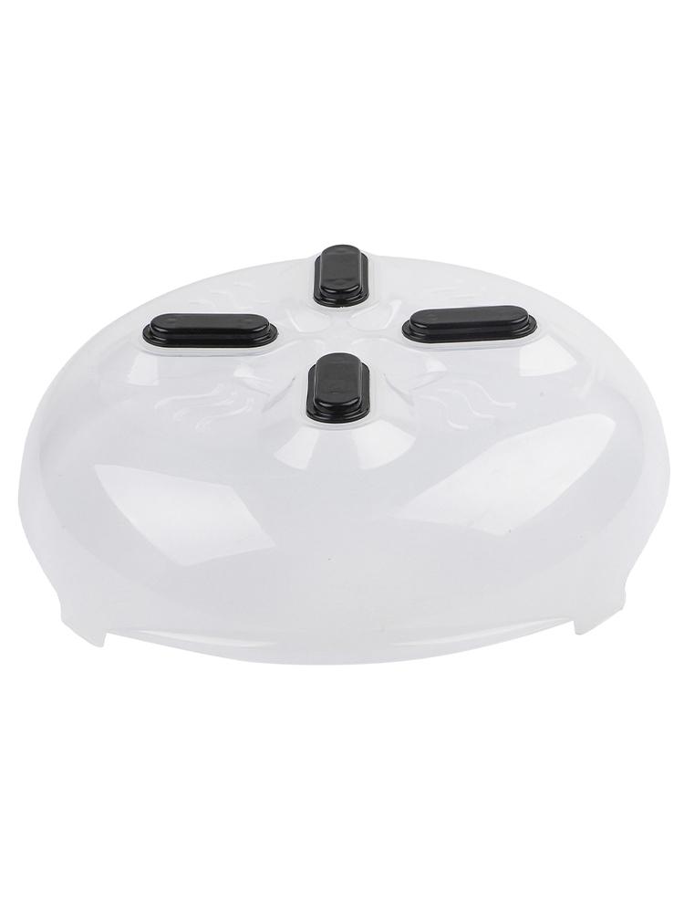 Mess Microwave Cooking with Magnetic Splatter Guard Lid and Steam Vent