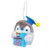 Golden Plush Penguin Keychain: Lucky Charm for Exam Success, Perfect for Student Backpacks