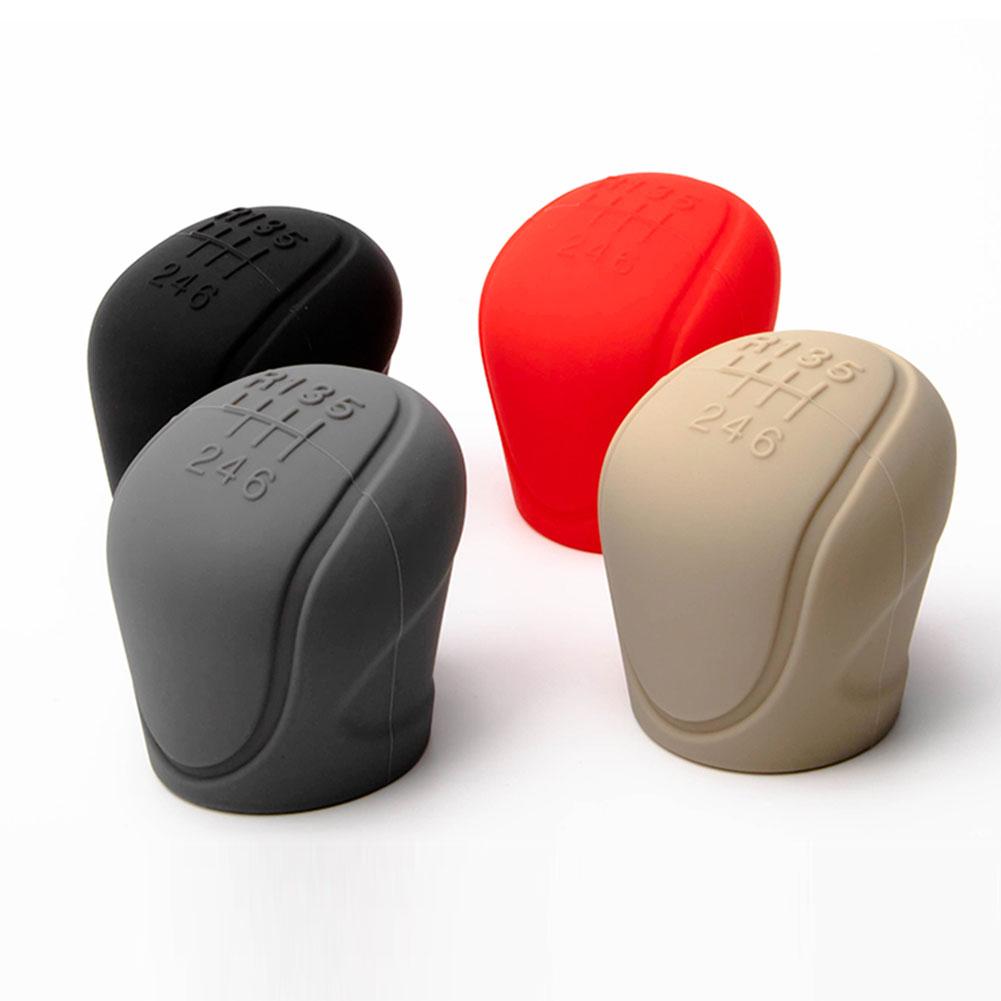 Universal Car Silicone Gear Shift Knob Cover Gear Shift Non-Slip Grip Handle Protective Covers Car Interior Accessories